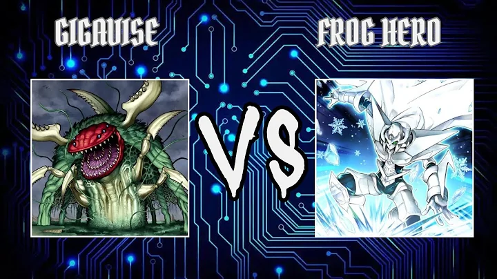 Exia(Gigavise) vs Cocainorso(Frog Hero) | Yugioh Edison Format | Dueling Book