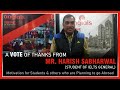 A Vote of Thanks from Mr. Harish Sabharwal. #ielts #ieltsexam