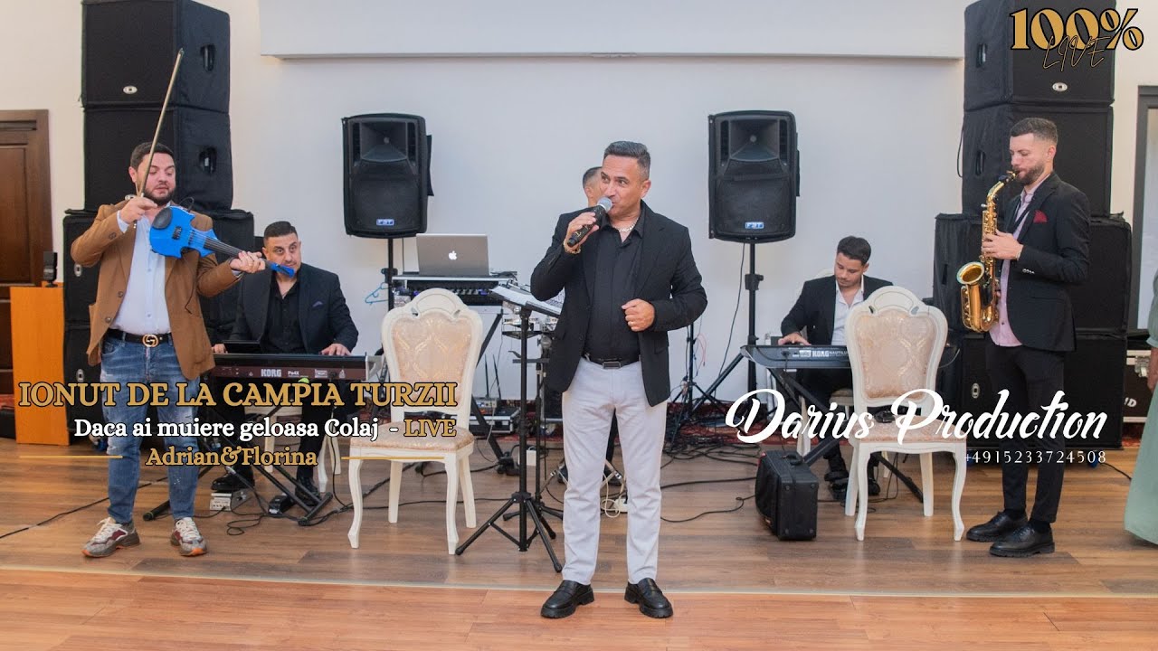 Ionut de la Campia Turzii - Daca ai muiere geloasa - Colaj Tiganesti - Nunta Adrian&Florina