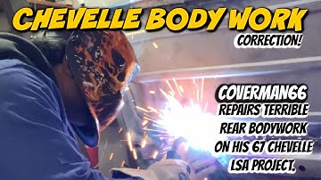 Chevelle Body Work Correction.