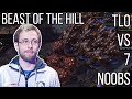 Pro Player TLO vs 7 Noobs [FFA] Beast of the Hill After Party - Starcraft 2