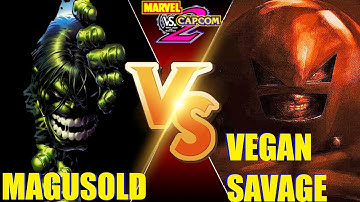 MvC2 Mvci Umvc3 MagusOld vs  Vegan Savage (Xbox 360)