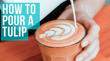 Perfect Tulip Latte Art: Easy Step-by-Step Tutorial! 🌷☕️