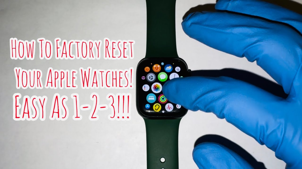 Picture Idea: How To Reset Your Apple Watch Series 7 To Factory