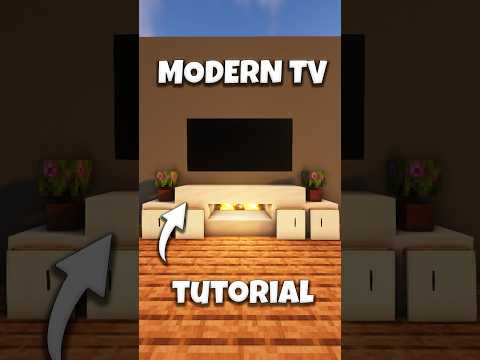 ? Modern TV Design Minecraft