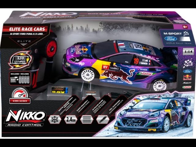 Nikko 1:14th Elite Race Car - Ford Puma Hybrid Rally 1 - YouTube