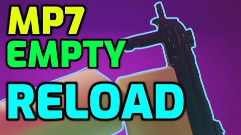MP7 Empty reload animation (my very first reload animation)