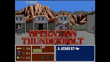 Operation Thunderbolt - Atari ST (1989)