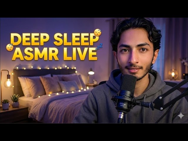 🔴ASMR LIVE | 😴 Deep Sleep Mouth Sounds ✨