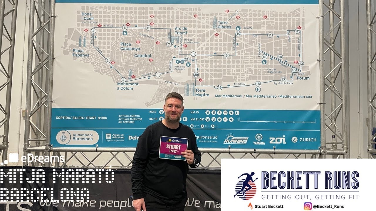 Race Week | E-Dreams Barcelona Half Marathon Build Up | My 1st Overseas Race | Can I PB …Again?? |