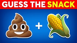 Guess The SNACK & JUNK FOOD By Emoji 🍕🍫 Emoji Quiz by Quiz Dino 11,118 views 2 weeks ago 21 minutes
