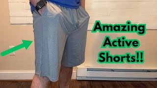 COOFANDY Men's #AthleticShorts Lightweight Active Workout Shorts 9'' Gym #TrainingShorts #activewear screenshot 5