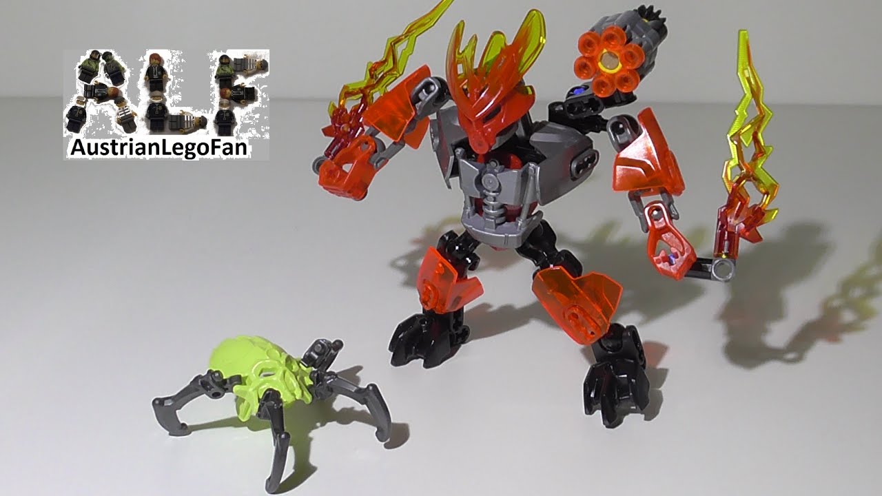 Lego Bionicle 70783 Protector of Fire / Hüter des Feuers - Lego Speed Build  Review - YouTube