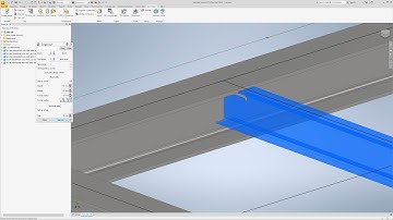 Typical steel design cuts, (miter- cope- & facecuts) in Autodesk Inventor with SolidSteel parametric