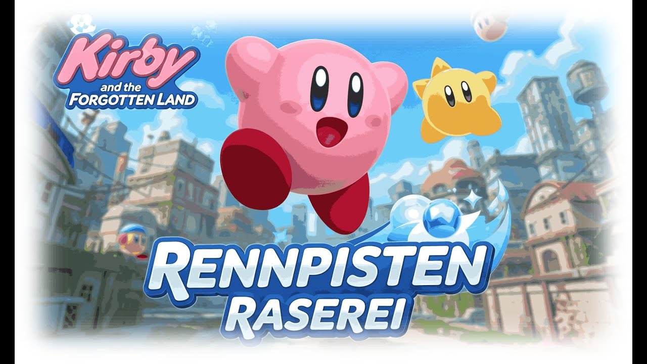 Kirby und das vergessene Land Rennpisten Raserei