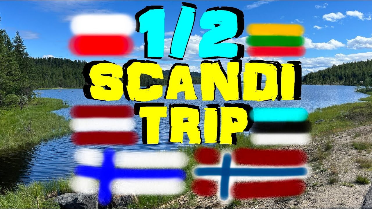 SCANDI TRIP část 1/2 Cesta na NORDKAPP na motorkách