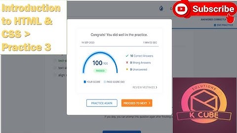 PRACTICE-3 | Introduction to HTML &CSS | CCBP 2.0 | NXT WAVE