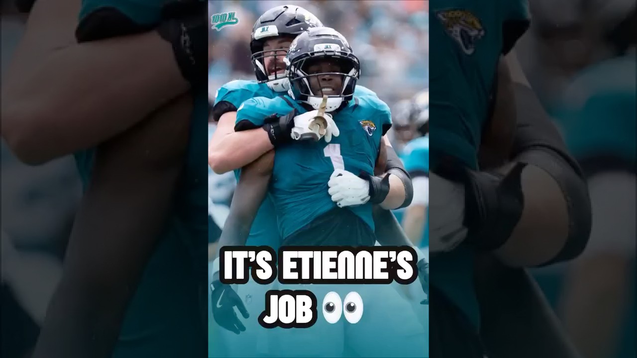 What did Travis Etienne prove in yesterday's game for the Jacksonville Jaguars? 