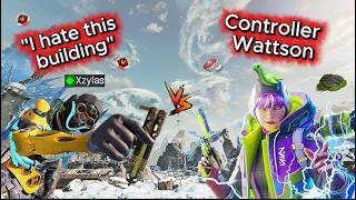 Controller Wattson Runs Into The #1 Octane Movement God While Streaming (Xzylas)