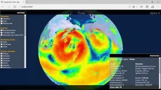 wind data modelisation vertex shader