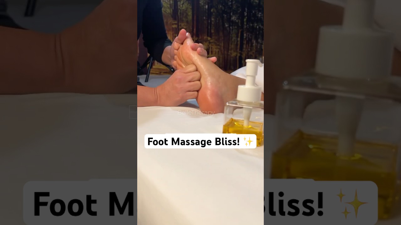 This 4-step foot massage will make them melt! ❣️
