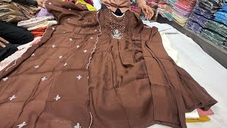 Chickpet Bangalore wholesale designer kurti sets|| single piece courier available