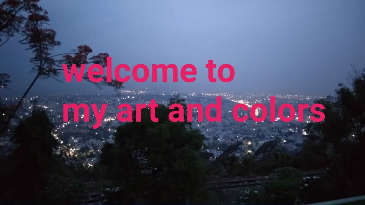 Welcome to my art and colors/my channel trailer 