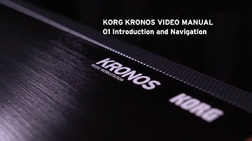 01 Introduction and Navigation/KORG KRONOS VIDEO MANUAL