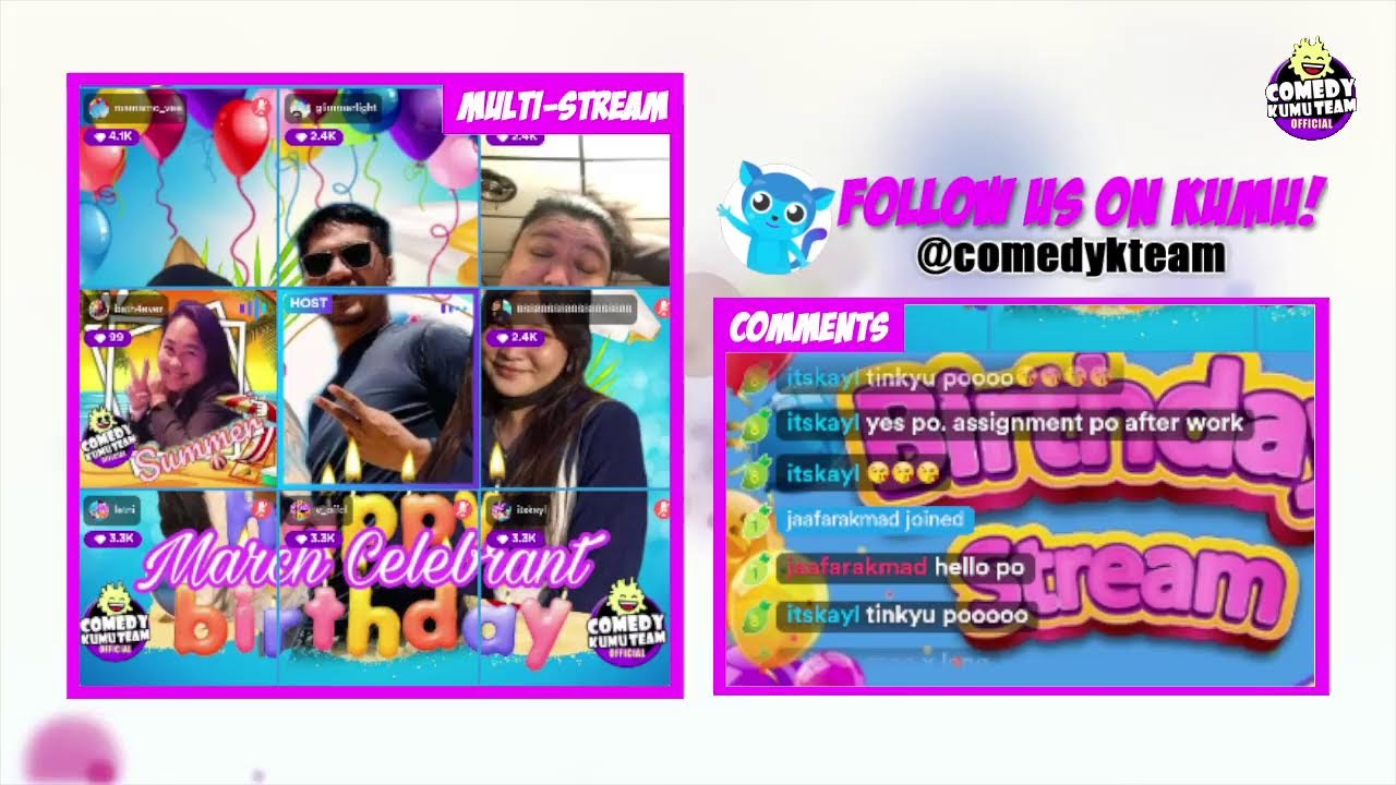 Triple Celebration w/ papamokinit - March 11, 2022