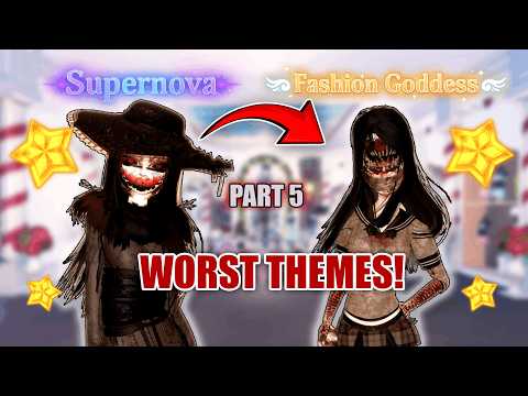 The WORST Themes Ruined My Fashion Goddess Run... Part 5