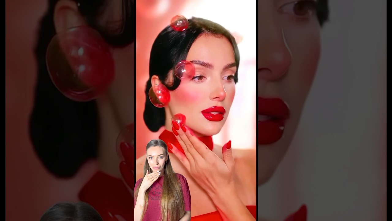 Trying BUBBLE makeup🫧