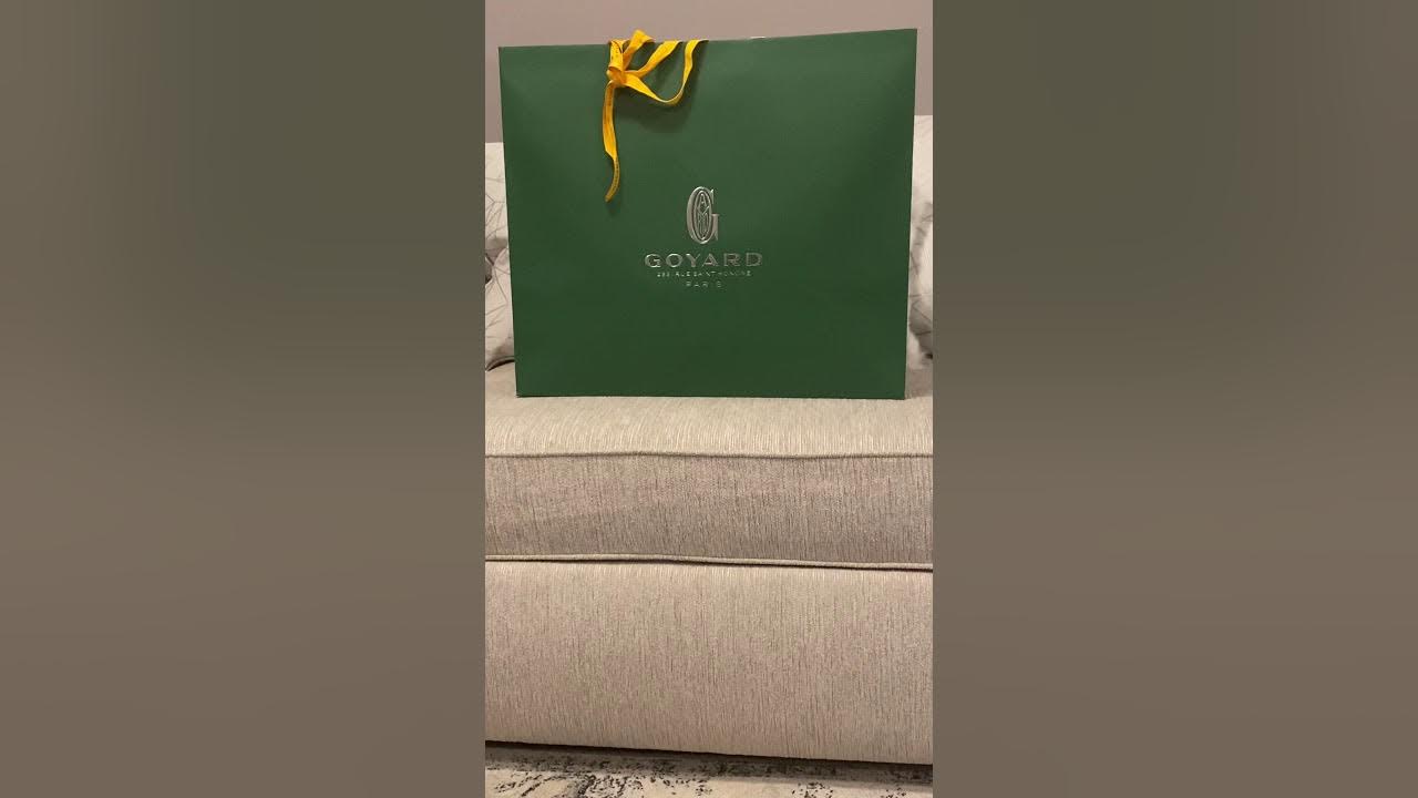 Goyard Rouette Bag Unboxing and Review 