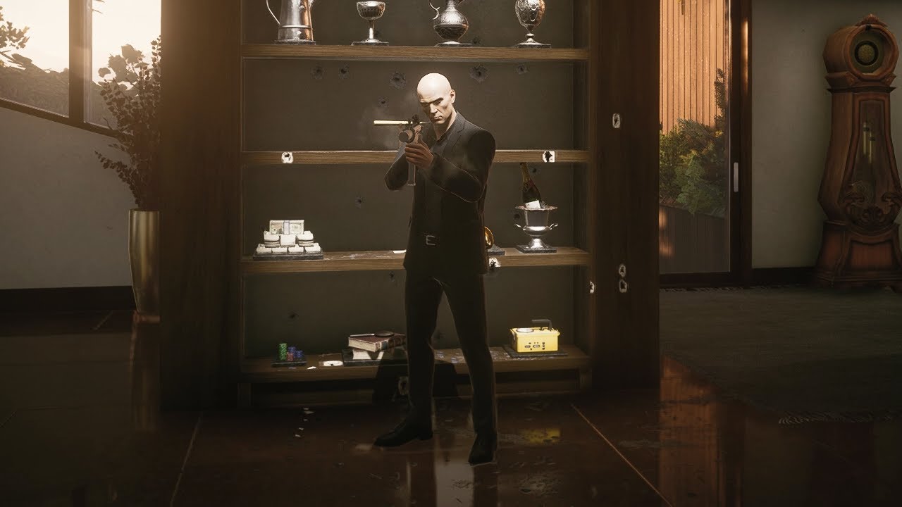 Shootout in 47's Safehouse HITMAN Freelancer YouTube