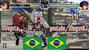 FT5 @kof2002: MVegeta (BR) vs youtube/ShogunRJ (BR) [King of Fighters 2002 Fightcade] Mar 28