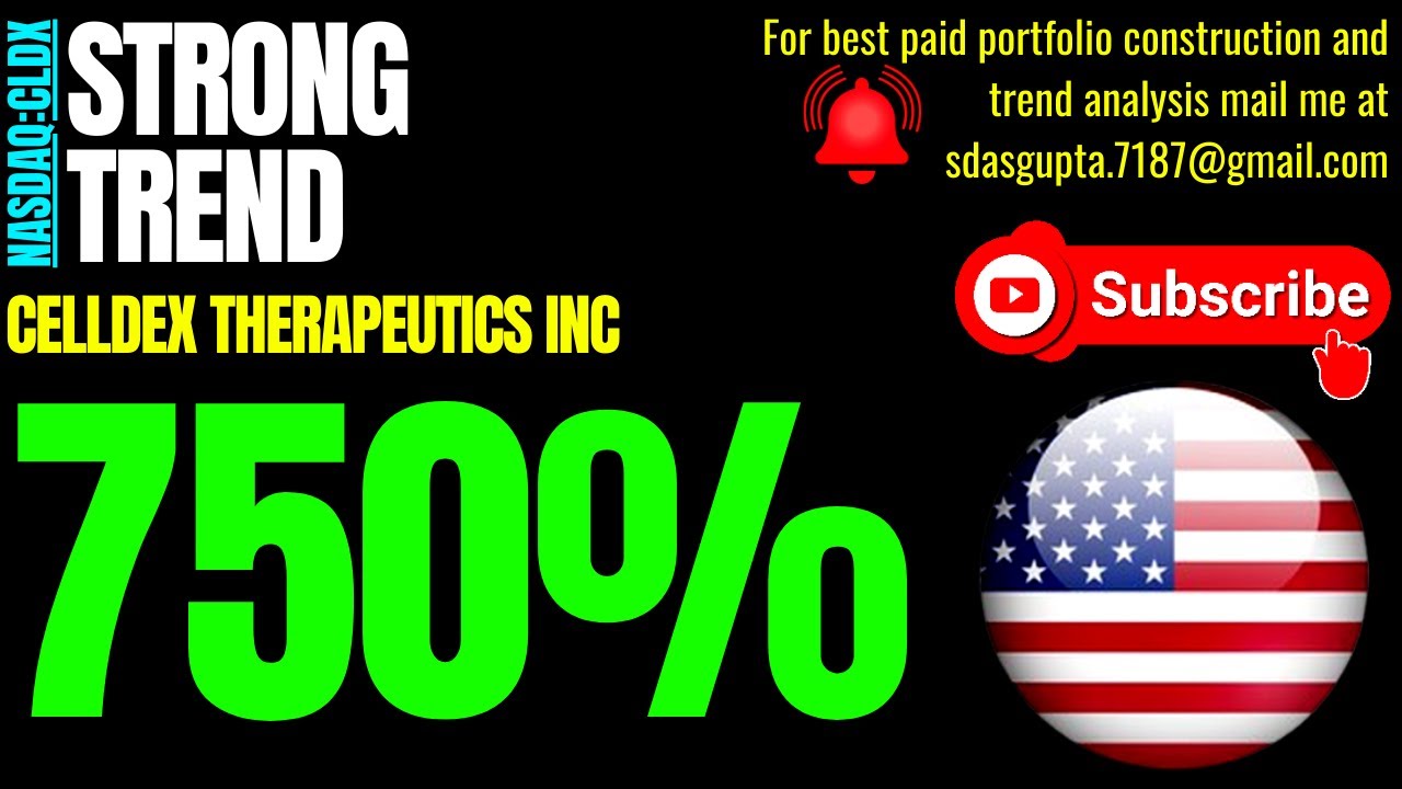 CELLDEX THERAPEUTICS INC STRONG TREND | CLDX STOCK NEWS - YouTube