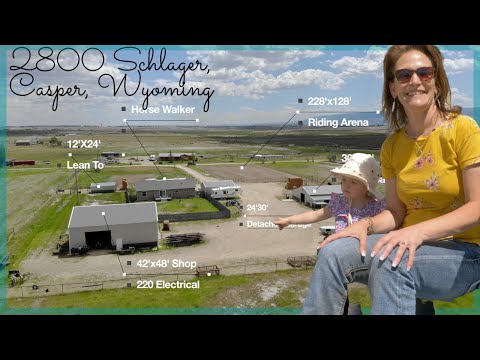 2800 Schlager Road, Casper, WY home video tour
