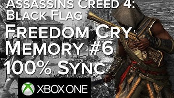 Freedom Cry Assassins Creed IV DLC Memory 6 XBOX ONE 100% Sync Walkthrough 1080P