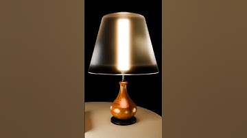 table lamp #blender #animation #modeling