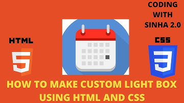 How to make custom Date Input using html and css 📅