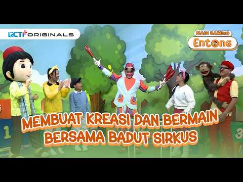 THE CIRCUS CLOWN IS HERE! TIME TO MAKE A MULTICOLORED CLOWN WIG! #PlayWithEntong #rctiplussuperapp
