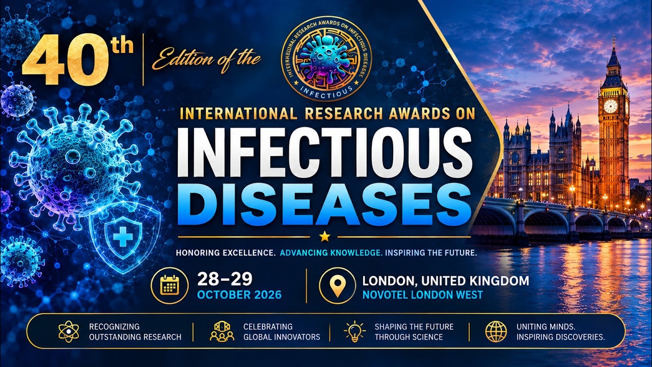 40th Edition of Infectious Summit | 28–29 October 2026 | London, United Kingdom #researchawards