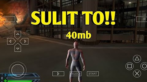 SPIDERMAN 3 (40mb) how to download ppsspp
