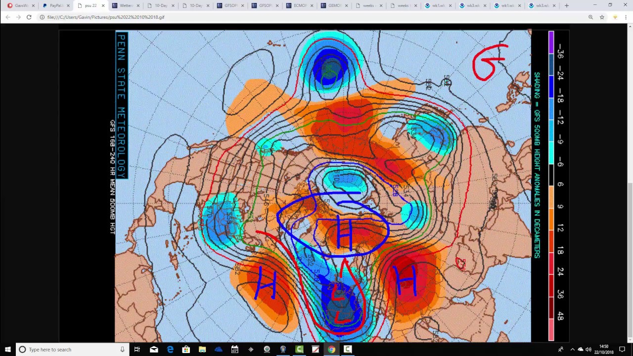 Arctic Blast On The Way (22/10/18) - YouTube