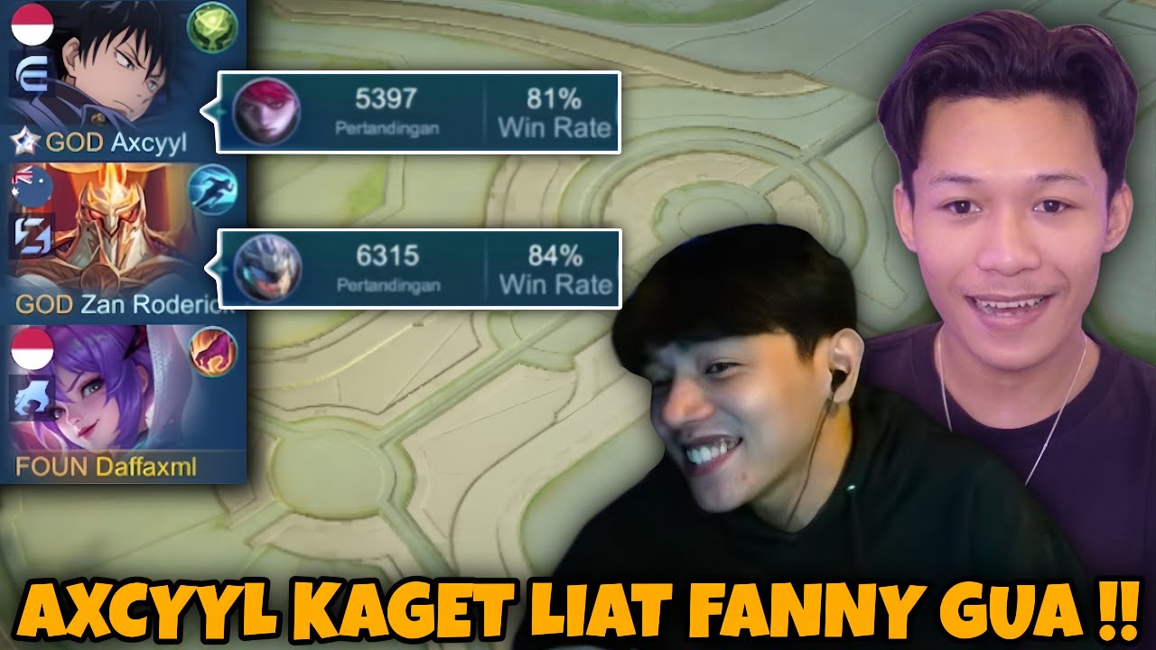 ORDER MABAR AXCYYL !! FANNY GUA FREESTYLE DIBASE MUSUH SAMPAI AXCYYL ...