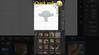 😂😂😂 Check the End | Blender right way to make fur quickly + Meme #blenderustad