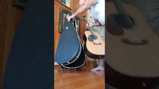 Guitar case stand