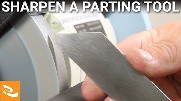 Sharpening a Parting Tool (Woodturning How-to)