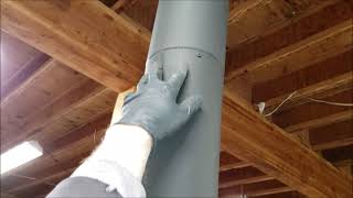 Installing A Stove Pipe On A Wood Stove