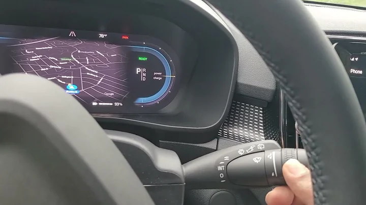 How to use the wipers in a Volvo