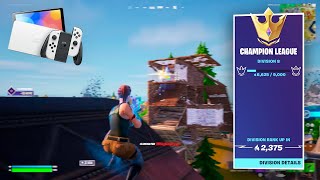 Nintendo Switch OLED Fortnite Chapter 4 Arena Gameplay (4K 60FPS)